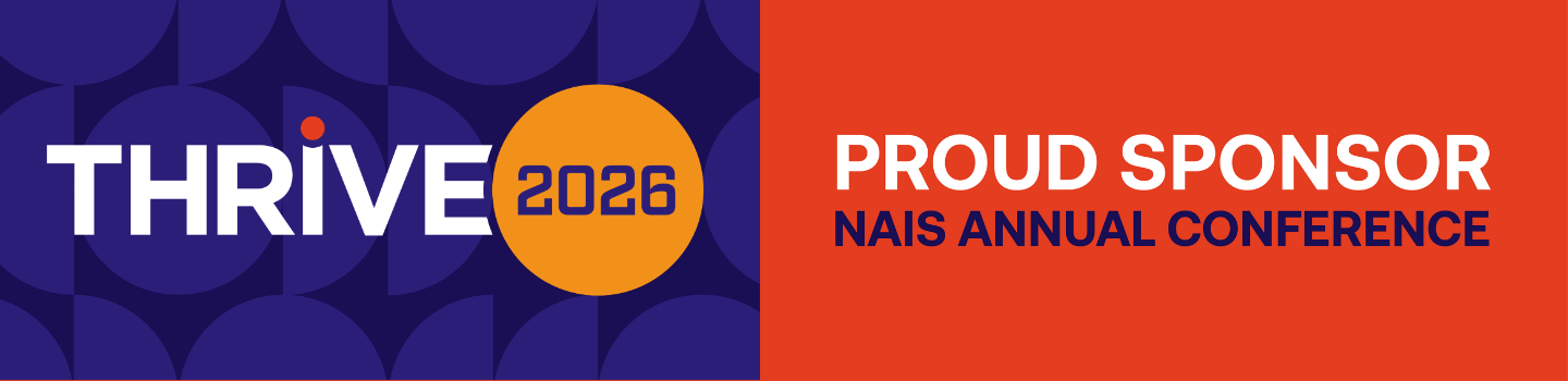 NAIS Thrive 2026 Sponsor Header NAIS Thrive 2026 Sponsor Header